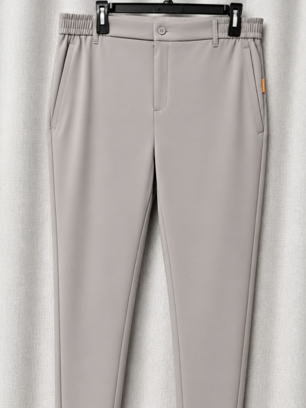 Sundry Gray Top with Orange Brand Tab